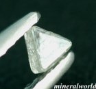 他の写真1: 天然ダイアモンド板状結晶（マクル）＊未処理・未研磨＊完全無色