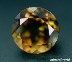 画像1: レアストーン＊天然エンスタタイト＊2.57ct＊未処理＊タンザニア＊ウィスキー・カラー