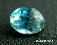 レア＊天然ブルー・ユークレース＊0.36ct＊未処理＊ブラジル産