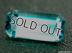 画像1: ルーペクリーン＊天然ブルートルマリン（インディゴライト）＊モザンビーク産＊1.26ct＊無処理