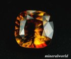 他の写真1: 天然ネオン・オレンジカシテライト＊2.652ct＊中国産＊無処理＊日独宝石研究所のソーテイング付き