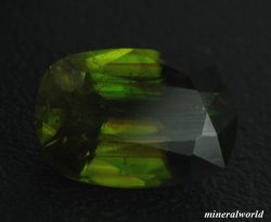 画像1: 天然グリーン・スフェーン＊1.57ct