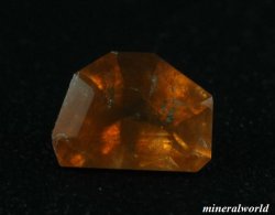 画像1: レア＊オレンジ・セレスタイト＊0.619ct＊カナダ産＊日独宝石研究所のソーテイング付き