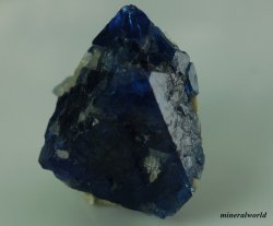 画像1: 天然コバルト・スピネル原石＊8.653ct＊＊パキスタン産＊日独宝石研究所のソーティング付き