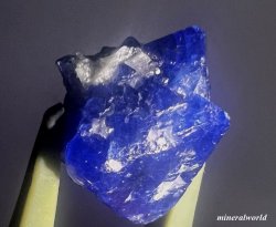 画像1: 天然コバルト・スピネル原石＊8.653ct＊＊パキスタン産＊日独宝石研究所のソーティング付き