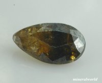 レア＊天然バイカラーアナテース＊0.271ct＊パキスタン産＊日独宝石研究所のソーティング付き