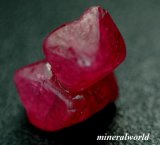 画像: 天然ピンク・スピネル結晶（双晶）＊4.51ct＊未処理＊ビルマ産