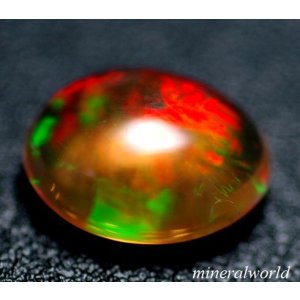画像: 天然メキシコ・オパール（ファイアーオパール）＊1.58ct＊未処理