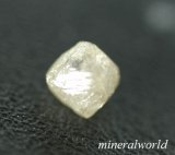 画像: 天然ダイアモンド結晶原石＊0.36ct＊等軸晶系