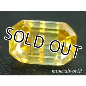 画像: イエロー＊天然スファーレライト＊1.57ct＊スペイン産＊未処理