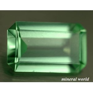 画像: 合成ネオン・グリーン・サファイア＊5.94ct