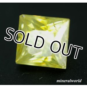 画像: 照リ＊ネオンイエロー＊天然スファーレライト＊2.313ct＊スペイン産＊未処理＊中宝研のソーティン付き