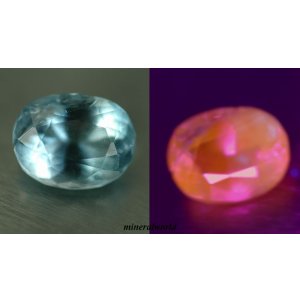 画像: 希少石＊天然アフガナイト＊1.020ct＊アフガニスタン産＊未処理＊中央宝石研究所のソーティング付き＊蛍光性