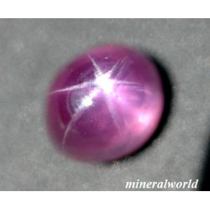 画像: 天然パープル・スター・サファイア＊スリランカ産＊4.24ct＊未処理＊綺麗