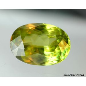 画像: マダガスカル産＊天然ネオン・グリーン・スフェーン ＊3.77ct＊無処理