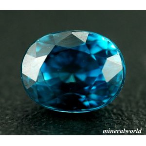 画像: 天然ブルー・ジルコン(濃いブルー)＊1.21ct ＊カンボジア産