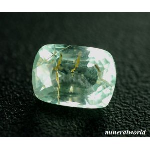 画像: 天然バナシウム・ミント・クリソベリル（Inc入り）＊ミャンマー産＊1.618ct＊無処理＊日独宝石研究所のソーティング付き