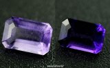 画像: 透明＊ルーペクリーン＊天然ラベンダー・ハックマナイト＊0.785ct＊変色効果＆蛍光＊アフガニスタン産＊無処理