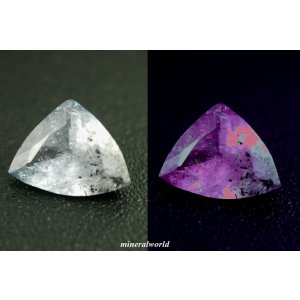 画像: 超レア＊＊＊天然マグネシオ・マンガン・アキシナイト＊タンザニア産＊1.073ct＊オレンジ蛍光＊無処理＊日独宝石研究所のソーティング付き