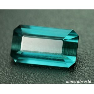 画像: ルーペクリーン＊天然インディゴライト・トルマリン＊ブラジル産＊2.35ct＊無処理