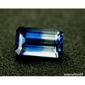 画像: 天然バイカラー・サファイア（ブルー/ホワイト）＊マダガスカル産＊0.83ct