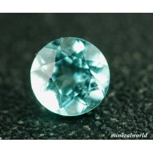 画像: 天然パライバ・トルマリン＊0.196ct＊モザンビーク産＊ラウンド