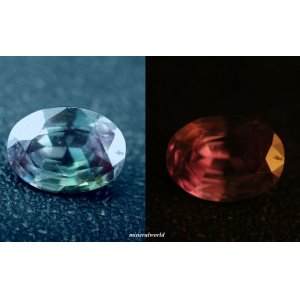 画像: 天然アレキサンドライト＊ブラジル産＊変色効果抜群＊0.59ct＊無処理＊GIAの鑑別書付き