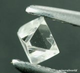 画像: 天然ダイアモンド結晶原石＊0.208ct＊完全・等軸晶系＊無色