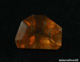 画像: レア＊オレンジ・セレスタイト＊0.619ct＊カナダ産＊日独宝石研究所のソーテイング付き