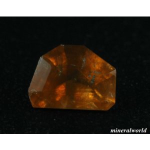 画像: レア＊オレンジ・セレスタイト＊0.619ct＊カナダ産＊日独宝石研究所のソーテイング付き