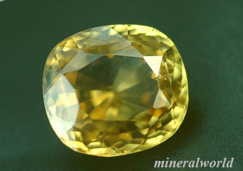 画像: 天然インペリアル・イエロー・ジルコン＊4.28ct