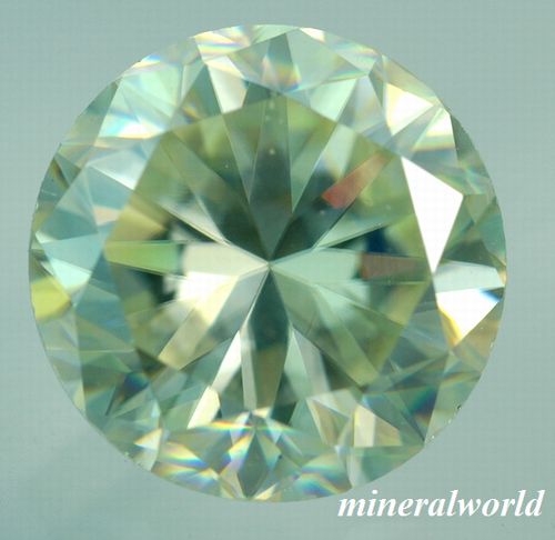 画像: ダイヤモンドの類似石＊合成ルチル＊2.04ct大粒＊強いファイアー＊7.5mm