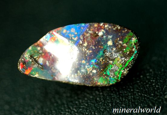 画像: 天然ボルダー・オパール＊1.31ct＊遊色効果＊綺麗＊未処理