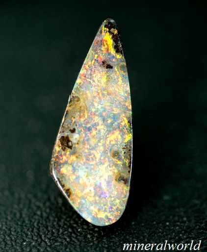 画像: 天然ボルダー・オパール＊0.86ct＊遊色効果＊綺麗＊未処理