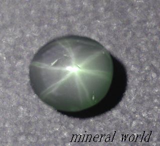 画像: 天然グリーン・スター・サファイア＊スリランカ産＊2.18ct＊未処理＊綺麗