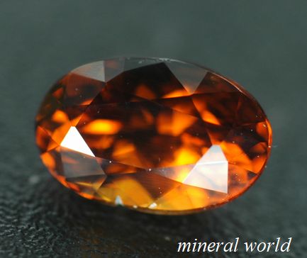 天然オレンジ・グロッシュラー・ガーネット＊1.753ct＊スリランカ産