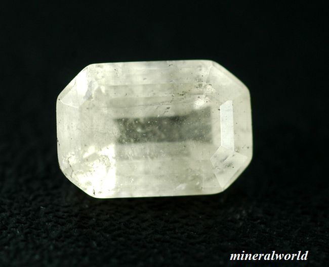 画像: レア＊蛍光性＊天然カラレス・ウィレマイト＊1.548ct＊無処理＊濃いグリーン蛍光＊日独宝石研究所のソーティング付