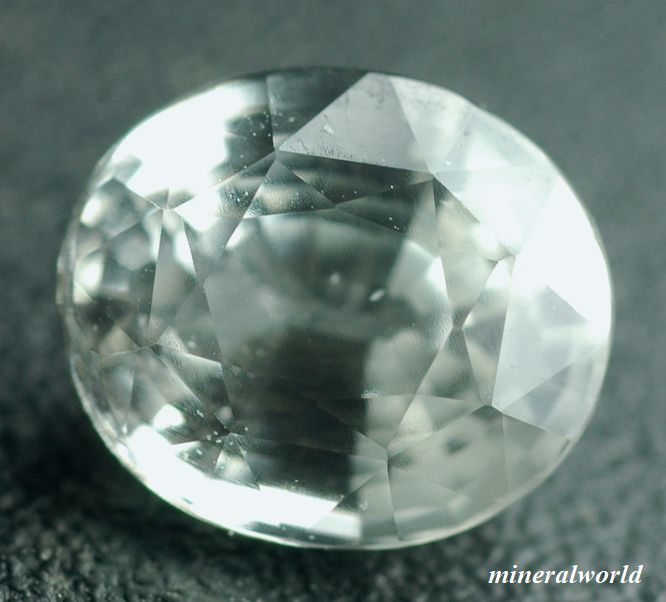 画像1: 天然カラーレス・サファイア＊1.70ct＊GITのソーティング付き