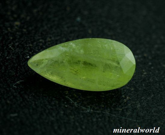 画像: 天然イエローアウィナイト＊0.549ct＊アフガニスタン産＊日独宝石研究所のソーテイング付き