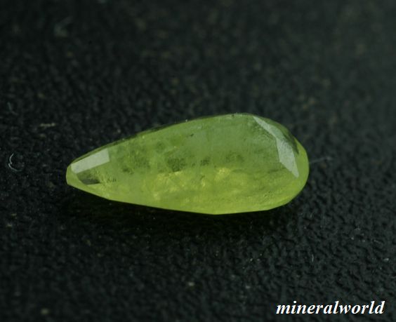画像: 天然イエローアウィナイト＊0.549ct＊アフガニスタン産＊日独宝石研究所のソーテイング付き