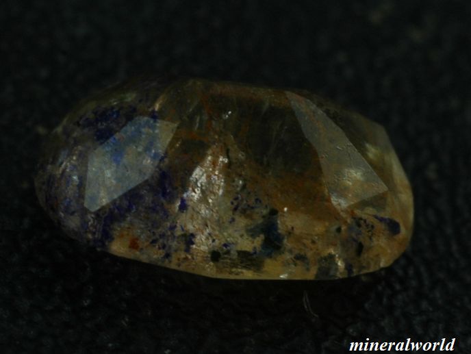 画像: オレンジ・ハックマナイト＊0.542ct＊変色効果＆蛍光＊アフガニスタン産＊日独宝石研究所のソーテイング付き＊パーティーカラー？